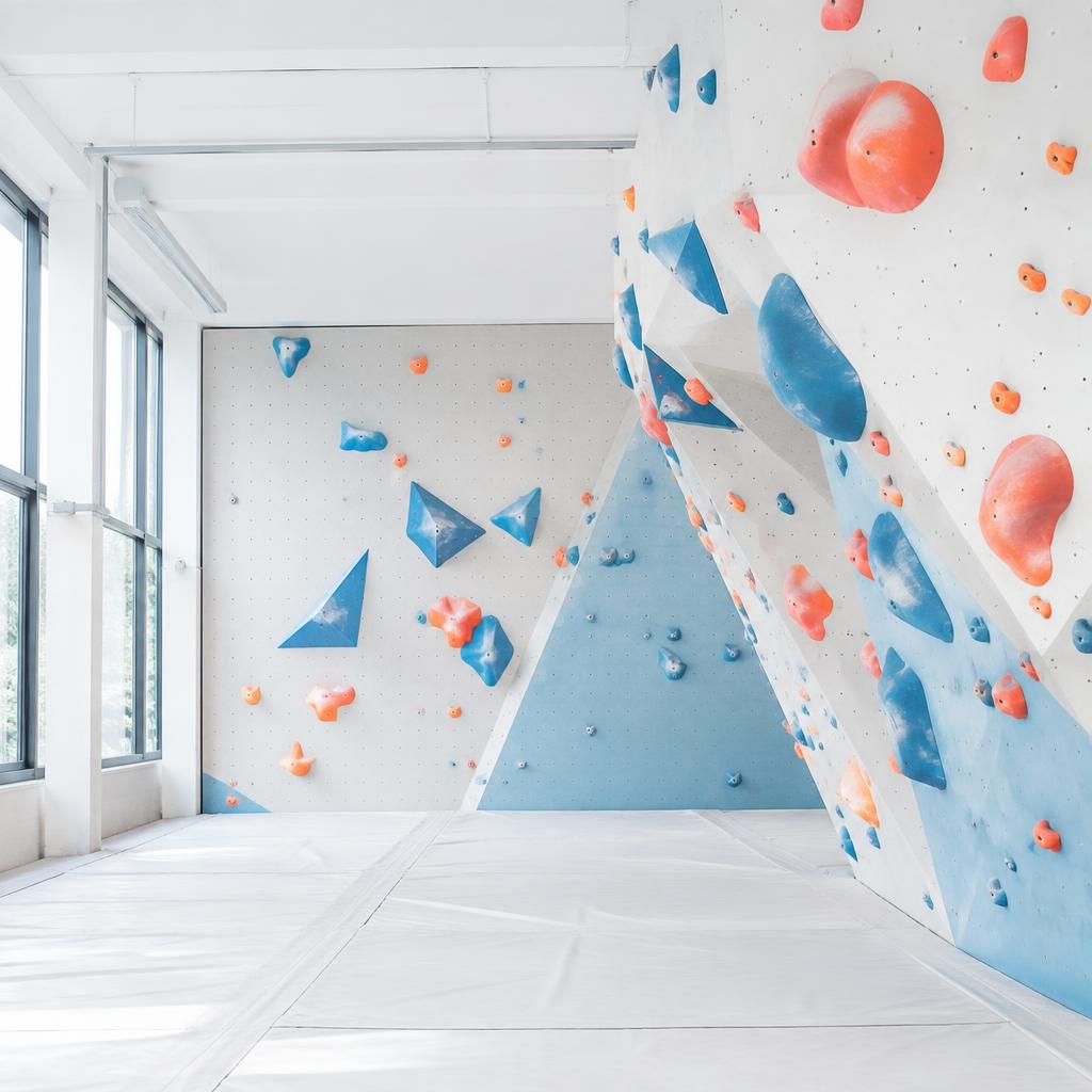 Bouldern in einem Partner-Studio